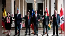 José Antonio Kast lidera acuerdo transnacional contra la delincuencia con Argentina, Bolivia, Ecuador y Perú