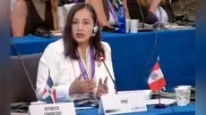 OEA: Ministra Edith Pariona propone inclusión de mujeres rurales, en el sistema financiero