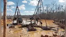 Fiscalía destruye 20 bocaminas usadas por mineros ilegales en reserva natural de Arequipa