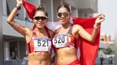 Perú en lo más alto: Kimberly García y Mary Luz Andía ganan oro y plata en el Iberoamericano