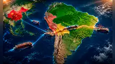 El ambicioso megaproyecto que unirá 2 océanos y atravesaría 3 países de América Latina con apoyo de China: invertirán US$3.500 millones