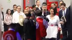 El show de los candidatos a su salida del debate: las respuestas de Roberto Sánchez y Keiko Fujimori ante los medios