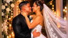 ¡Se dieron el sí! Karla Tarazona y Christian Domínguez sellaron su amor en boda civil