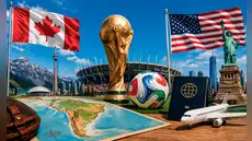 Estos países de América Latina no necesitan visa para viajar a Canadá y EE.UU. y ver los partidos del Mundial 2026