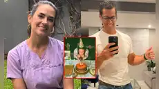 Joven veterinaria celebra su cumpleaños junto con Gustavo Salcedo y aclara: "Mi felicidad no depende de él"