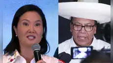 Keiko Fujimori: "Sea cual sea el resultado lo reconoceremos e instamos que nuestro competidor (Roberto Sánchez) haga lo mismo"