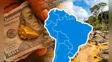 Casi el 50% del oro ilegal que sale de Sudamérica es extraído de este país: exportaciones aumentaron a US$12.000 millones en 2025