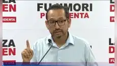 Jefe de personeros de Fuerza Popular: "Todo lo que está contabilizando la ONPE también lo tenemos"