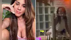 Vanessa Terkes es captada con misterioso hombre: discuten en la calle y terminan en un hotel