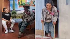 ¡Insólito! Adulto mayor con discapacidad denuncia que su hijo lo desalojó de su casa y pide ayuda