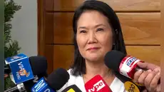 Keiko Fujimori sobre el conteo de la ONPE: "Las actas que están viniendo del extranjero nos da mucho aliento"