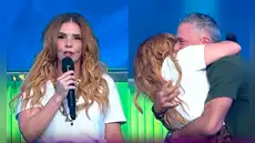 Johanna San Miguel lloró de emoción al regresar a 'Esto es guerra' y reencontrarse con Mathías Brivio: “Eres mi dupla perfecta”