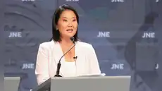 Keiko Fujimori se aleja de narrativa del fraude tras ocupar primer lugar en el conteo