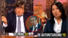 Viralizan video donde Keiko Fujimori no reconoce a su padre como un dictador y enfurece con Jaime Bayly: "¡No lo voy a aceptar!"