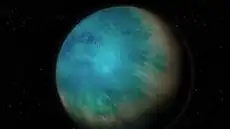 Astrónomos describieron un 'mundo oceánico' a 100 años luz: un exoplaneta cubierto con el ingrediente clave para la vida tal como la conocemos