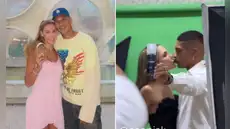 Paolo Guerrero y Ana Paula Consorte reaparecen juntos y protagonizan romántico beso tras rumores de reconciliación