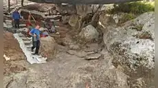 Arqueólogos revelan una cueva sellada durante 300.000 años que revela herramientas, restos animales y evidencia de fuego prehistórico