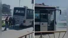 Bus del Metropolitano emite humo en plena ruta y obliga a descender a pasajeros en Independencia
