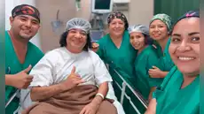 Carlos Vílchez reaparece en clínica tras ser operado y asegura que seguirá con su Circo de las estrellas: “Estaré recargado de energía”