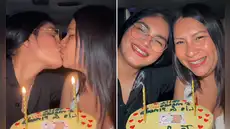 Tiktoker Lis Padilla grita su amor en redes al celebrar aniversario junto a su novia: "Que esta historia siga creciendo"