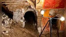 Cerca del Coliseo de Roma: adolescentes descubren una lujosa casa romana de hace 1.800 años bajo el gimnasio de su escuela