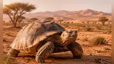 Plantar árboles no es suficiente para frenar el desierto en África: soltaron 500 tortugas y esto ocurrió 5 años después