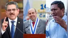 Elecciones Regionales y Municipales: Manuel Merino, Pedro Spadaro y Aldo Carlos Mariños presentan sus candidaturas oficiales