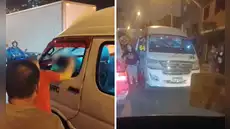 Atacan combi en plena ruta en Chorrillos: chofer y dos personas resultaron heridas