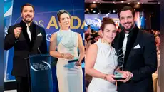 ¡Más juntos que nunca! Ismael La Rosa y Virna Flores se emocionaron al recibir importante premio por su plataforma educativa: “Para mejorar vidas”