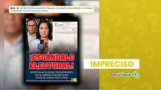 Es impreciso que la ONPE no contabilizó 106 votos a favor de Roberto Sánchez en un acta de Loreto