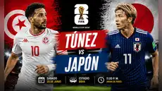 Túnez - Japón: hora y canales dónde ver el partido por el Mundial 2026