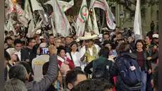 Marcha por el voto en Lima: Sánchez lideró movilización marcada por presencia policial