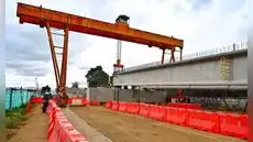 Colombia construye impresionante puente de más de 500 metros que será clave del primer tren eléctrico regional del país