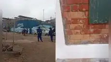 Escolares estudian entre humedad y muros dañados tras aniego en SJL: padres denuncian riesgo y exigen reubicación