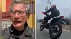 Federico Salazar sorprende al participar en evento de motociclismo tras su nueva etapa de soltero: “Es un placer, pura adrenalina”