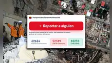 Así funcionan las plataformas digitales para reportar y buscar personas desaparecidas tras los terremotos en Venezuela