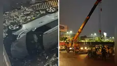 Camioneta cae al río Rímac tras violento choque cerca de Puente Nuevo y deja cuatro heridos en SJL