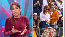 Magaly responde a quienes dijeron que estaba "pasada de copas" durante su visita a Chota: "Realmente estaba contracturada"