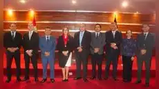 Presidenta de la Corte de La Libertad supervisó Salas Penales de Natasha Alta