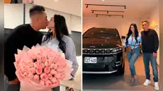 Christian Cueva regala lujosa camioneta a Pamela Franco por su cumpleaños