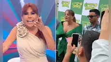 Magaly Medina cuestiona a Alejandra Baigorria tras encarar a reportera por el 'ampay' de Said Palao: "Que se defienda solo" Magaly Medina cuestiona a Alejandra Baigorria tras encarar a reportera por el 'ampay' de Said Palao: "Que se defienda solo"