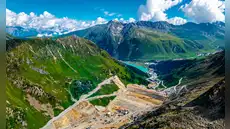 A más de 2.000 metros en los Alpes nace una megaobra eléctrica única: un lago artificial que se convierte en la batería de Europa