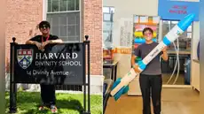 Tiene 18 años, publicó sus investigaciones en Harvard, enseñó a fabricar cohetes con agua y botellas y estudiará en universidad top de EE.UU.