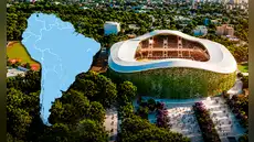 El país de América Latina que acelera obras por más de US$60 millones en su estadio para el partido del centenario del Mundial 2030