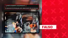 Clip de personas atrapadas en un ascensor no corresponde a los terremotos de Venezuela: fue grabado en Tailandia en marzo de 2025