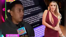 Cueva desenmascara a Macarena Gastaldo y revela chats tras asegurar que él la buscó