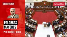 Palabras mayores, por Mirko Lauer