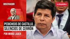 Pedicheos de Castillo, silencios de Cerrón, por Mirko Lauer