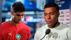 Kylian Mbappé no se conmovió ante la tristeza de Hakimi tras eliminarlo del Mundial 2026: "Aquí no hay lugar para emociones"