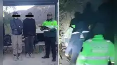 Arequipa: rescatan con vida a dos turistas alemanes tras permanecer tres días extraviados en el Valle del Colca
